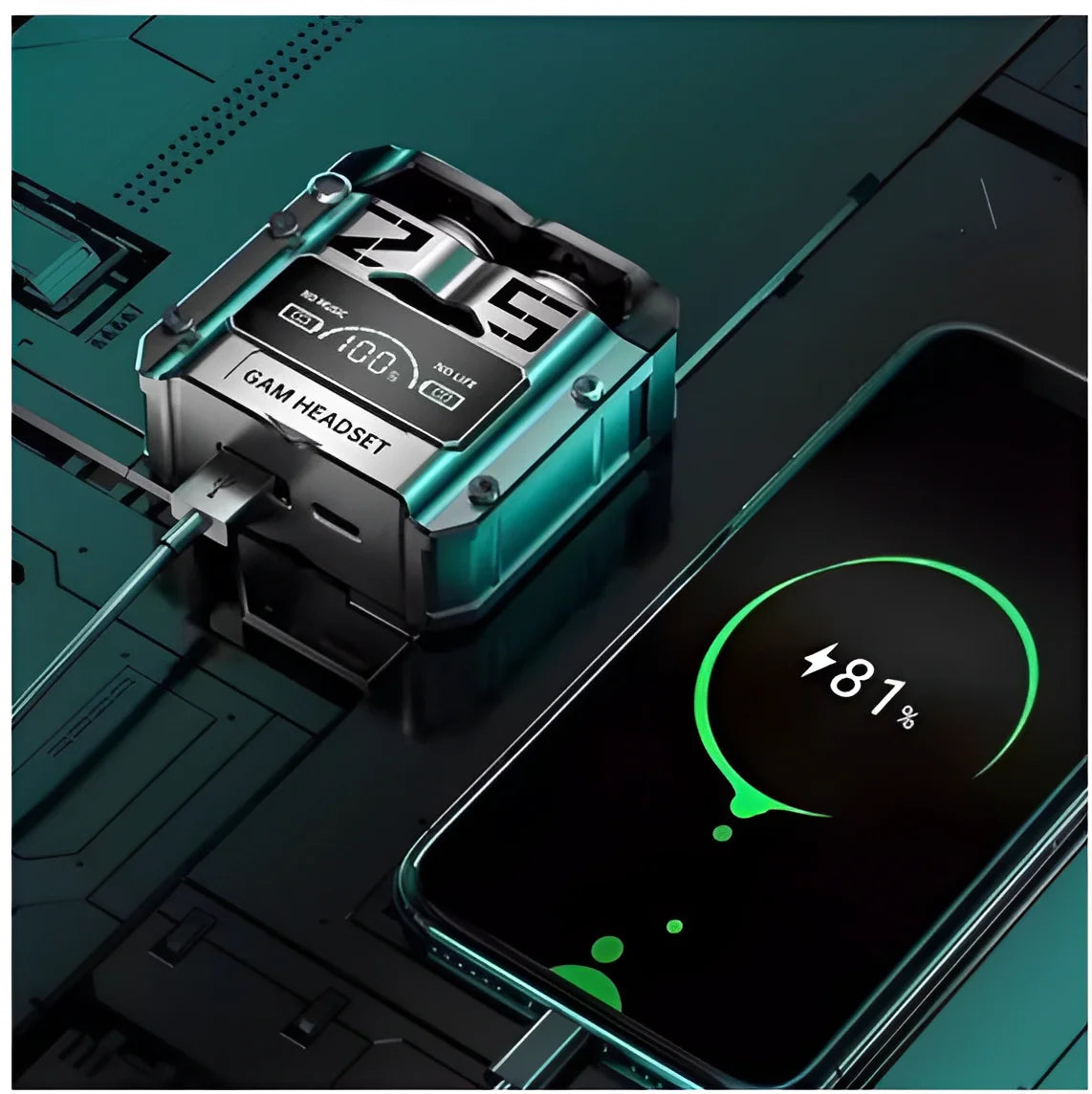 Écouteurs Bluetooth M25 TWS avec contrôle tactile et réduction du bruit CVC8.0