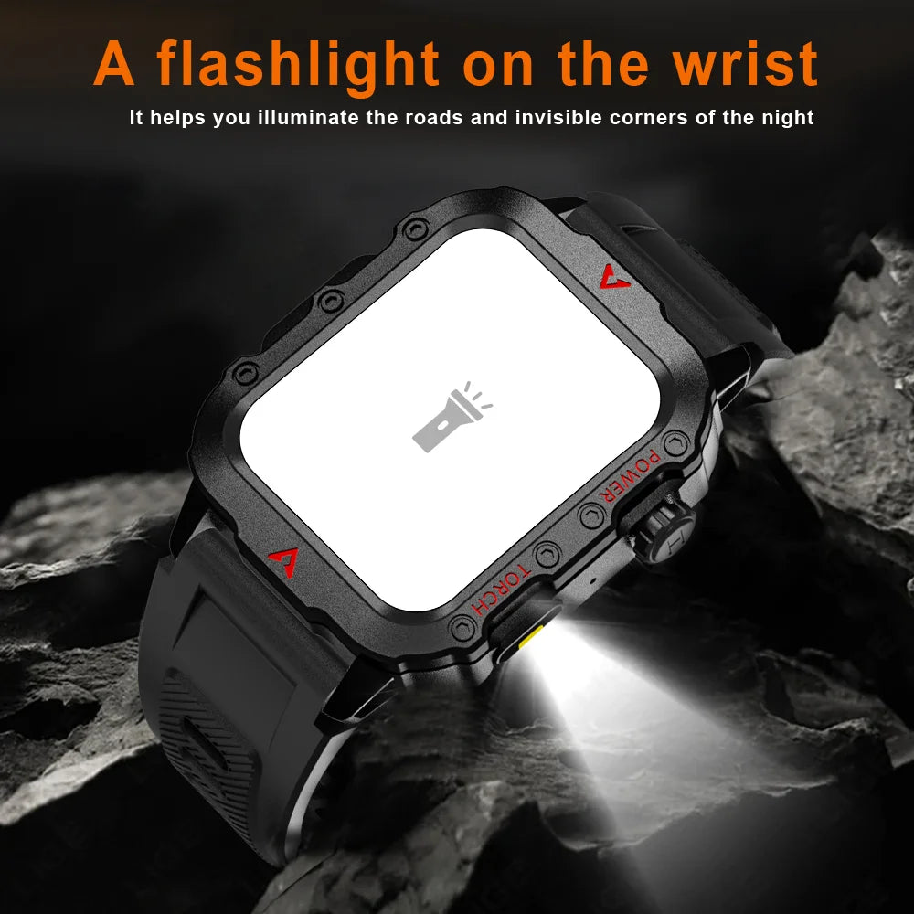 Montre connectée LAXASFIT 2024 avec appels Bluetooth et suivi de la santé